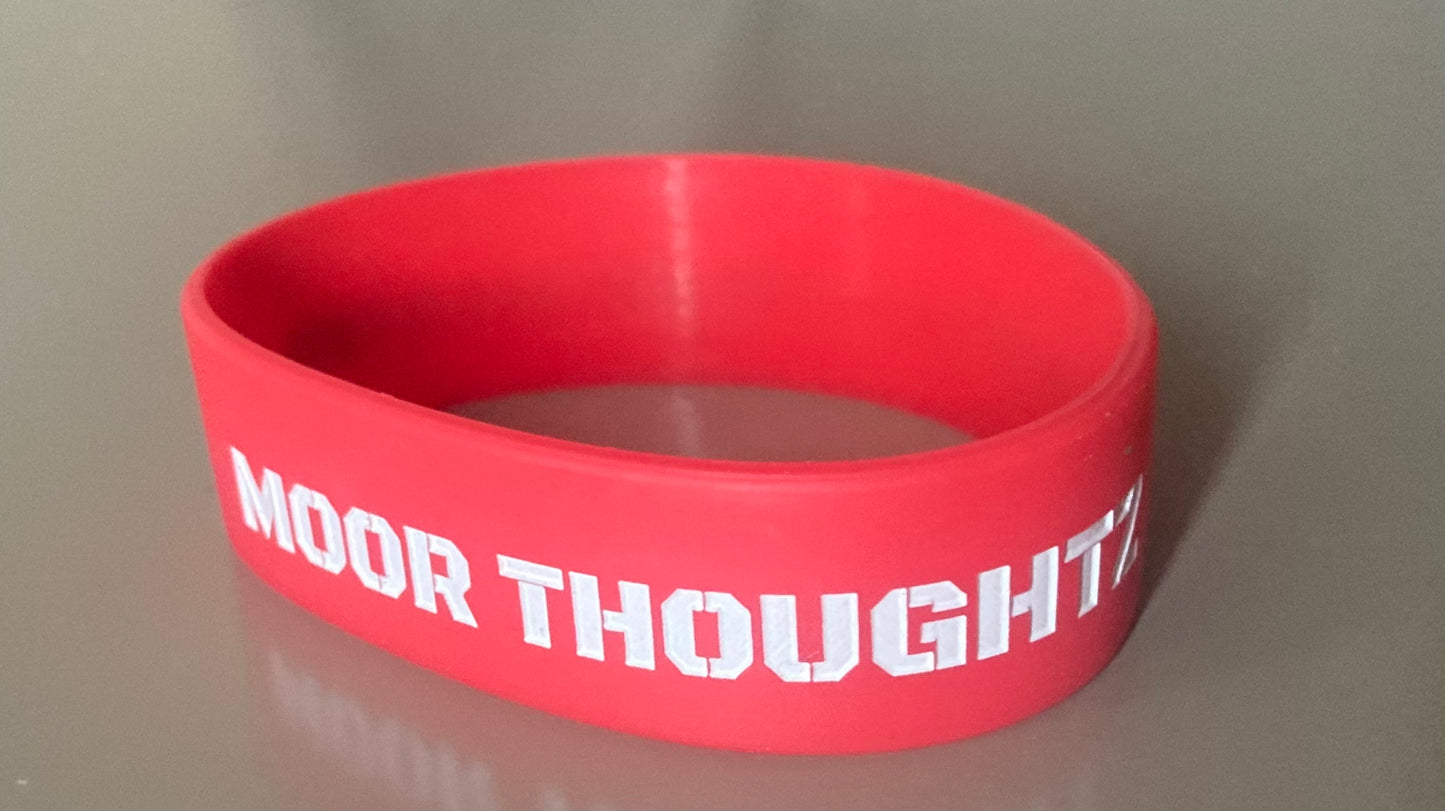 Moor Thoughts I Self Law Am Master Wrist Band